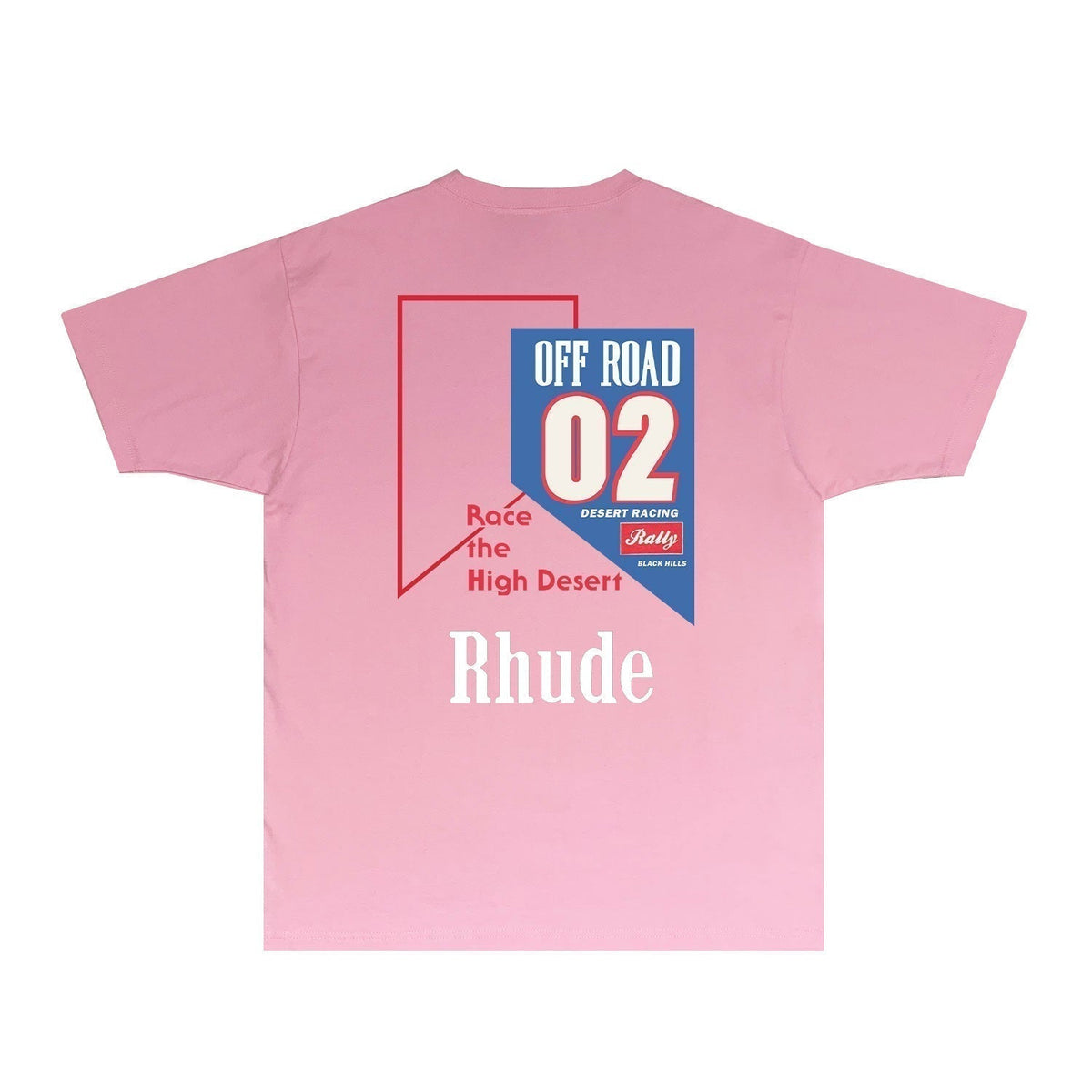 Rhude T-shirts Printed Trendy Pure Cotton
