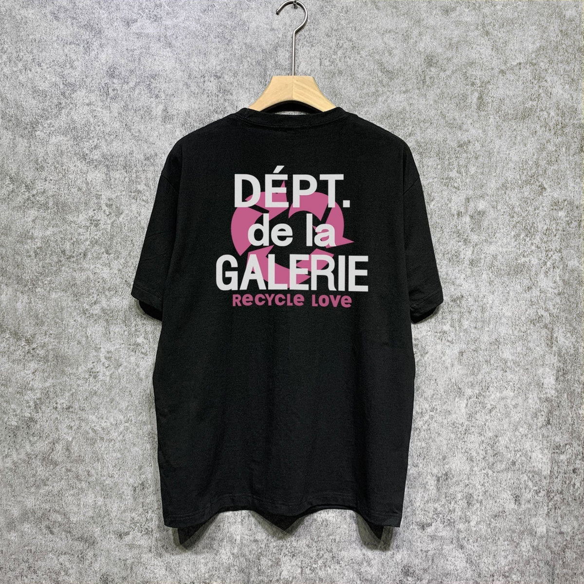 Gallery Dept T Shirt Retro Printed Loose Short-Sleeved Shirt