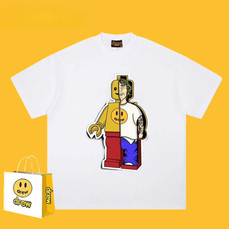 Drew T-shirts Robot Printing
