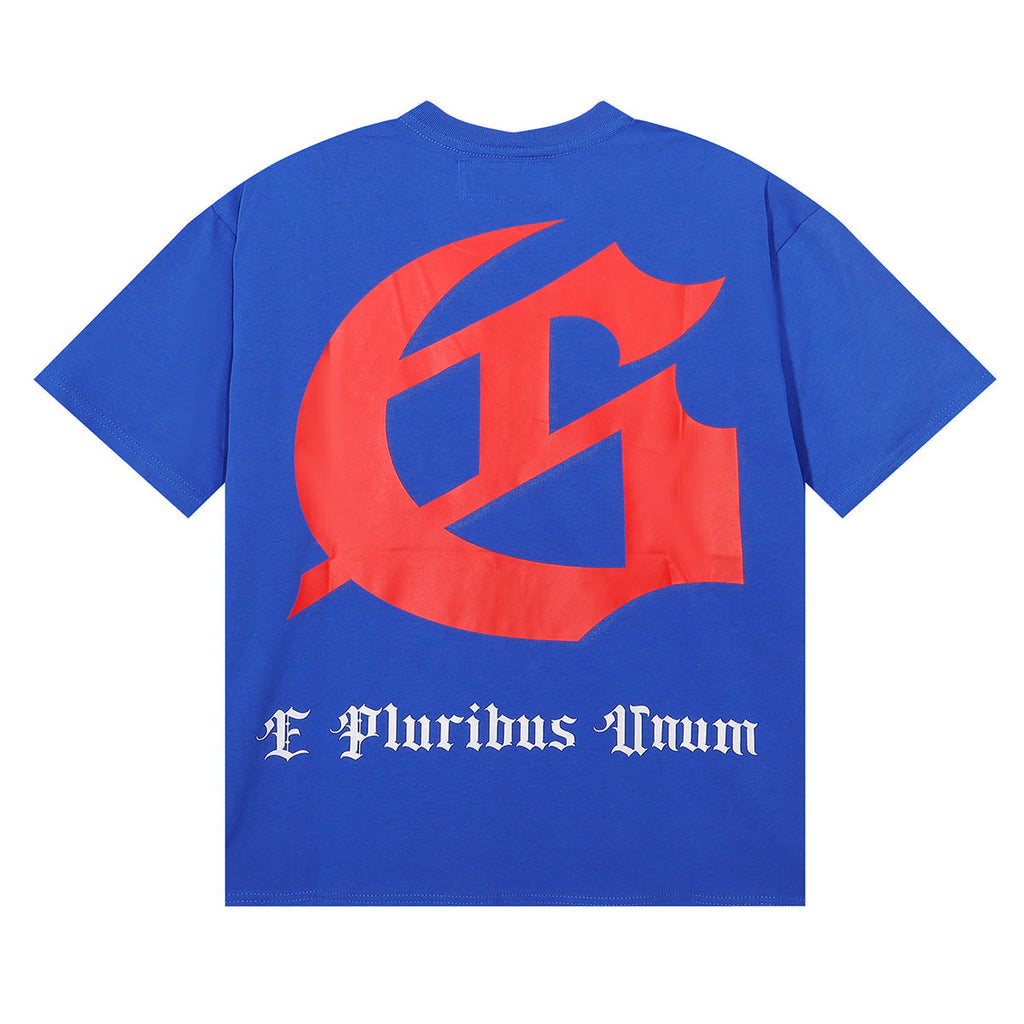 Godspeed T-shirts Road Supercar Printed Cotton Casual Short Sleeve Men and Women