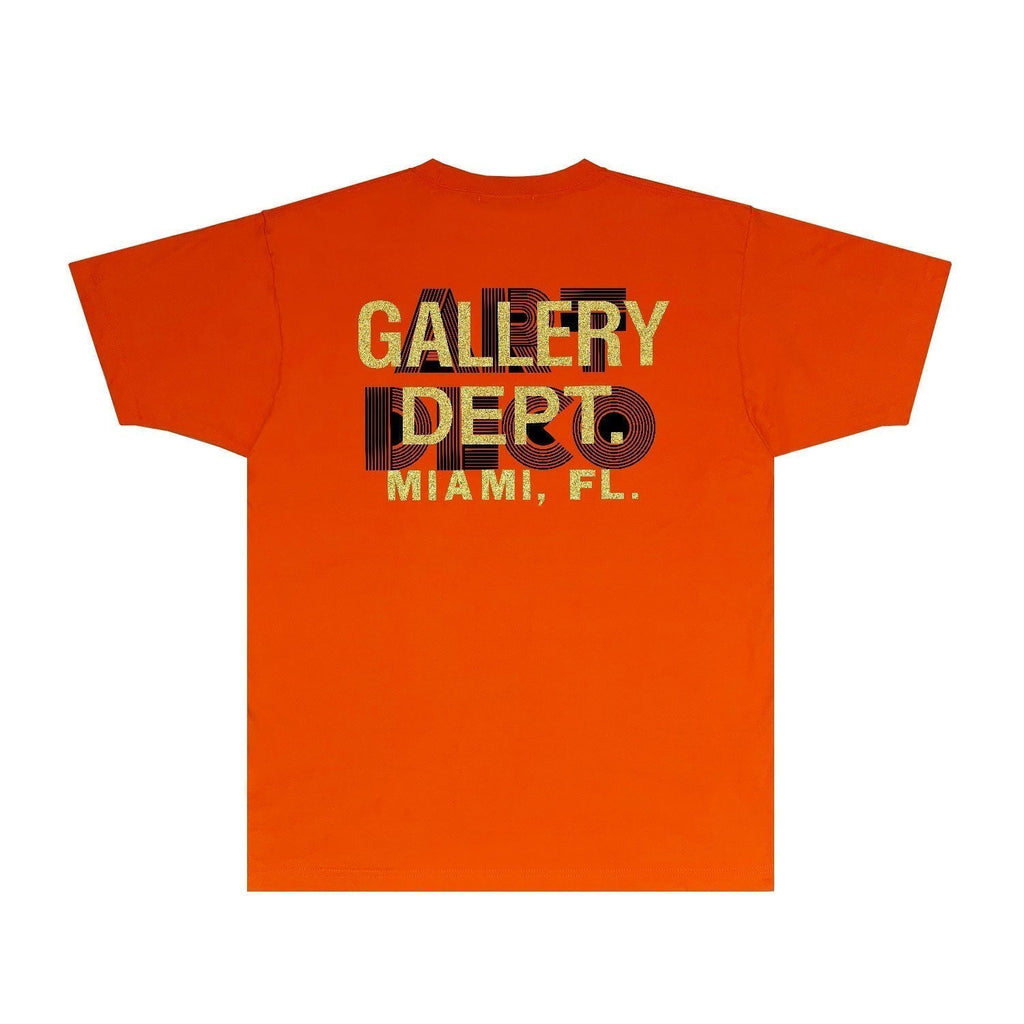 Gallery Dept T Shirt Retro Printed Loose Short-Sleeved Shirt (part2)