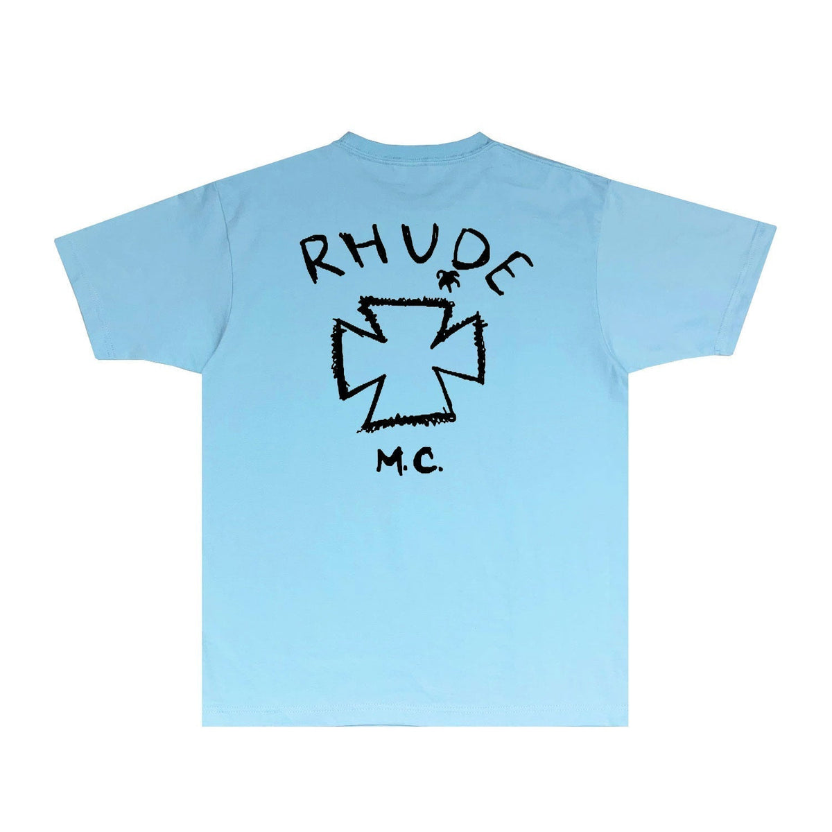 Rhude T-shirts Printed Trendy Pure Cotton