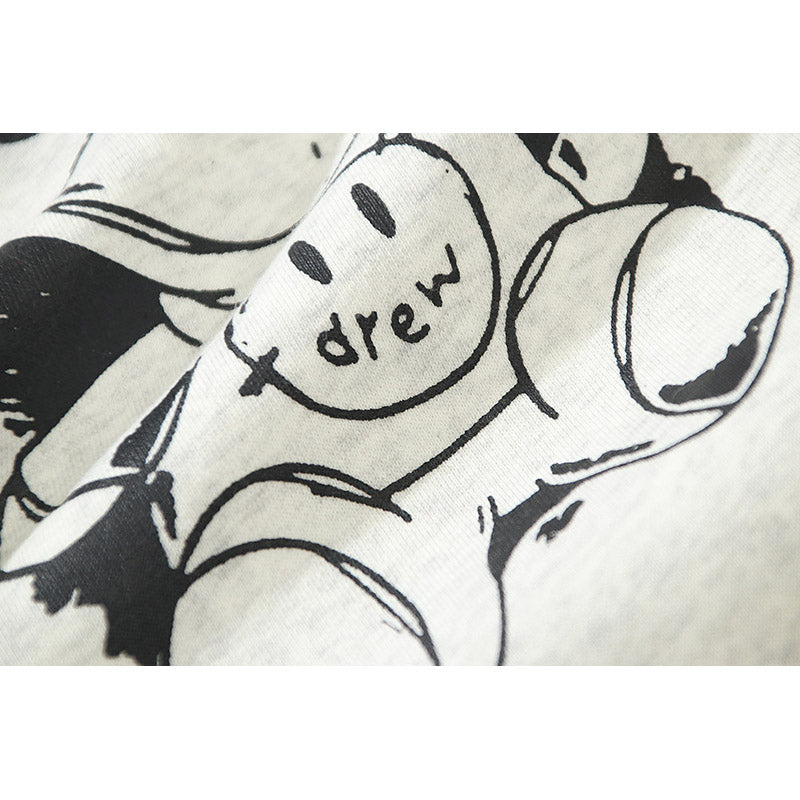 Drew House Sweatshirts Bear Crew Neck Fleece Sweater