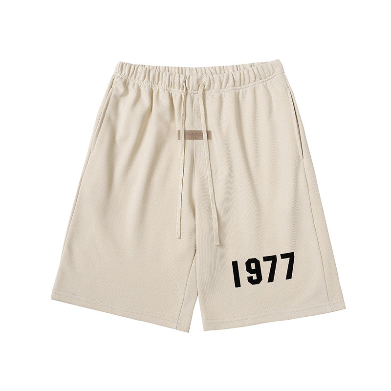 1977 T-Shirt / Shorts / Set - Beige