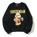 Drew House Sweatshirts Unisex Cartoon Squirrel Fleece Sweater