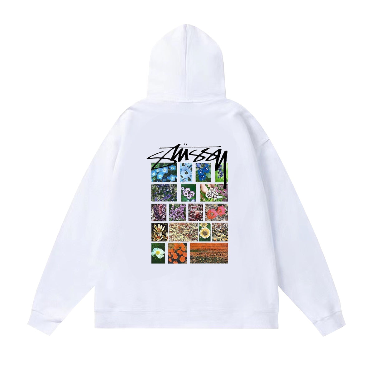 Stussy Hoodie Fall/Winter Fleece Hooded Sweater