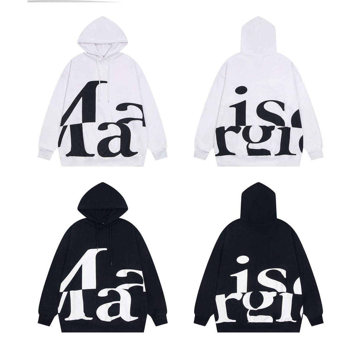 Maison Margiela Hoodie Loose Hooded Sweater