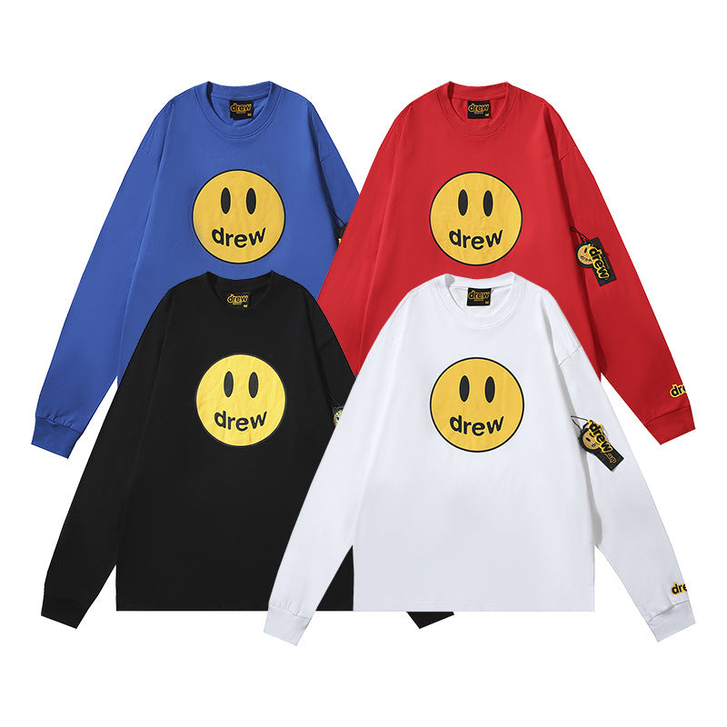 Drew House Sweatshirts Unisex Loose Crew Neck Sweatshirts