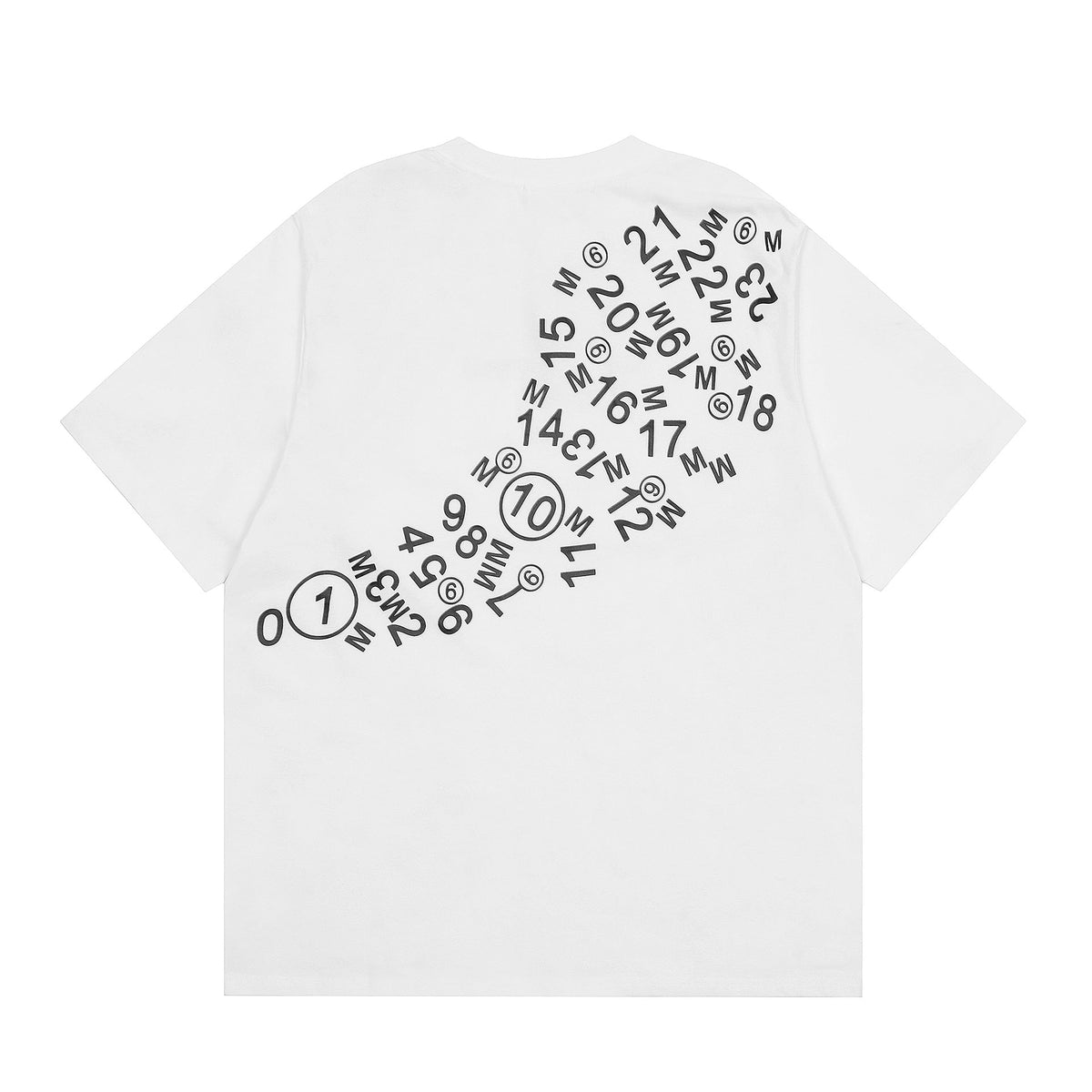 Maison Margiela T-shirt Crew Neck Loose Short Sleeve T-shirt