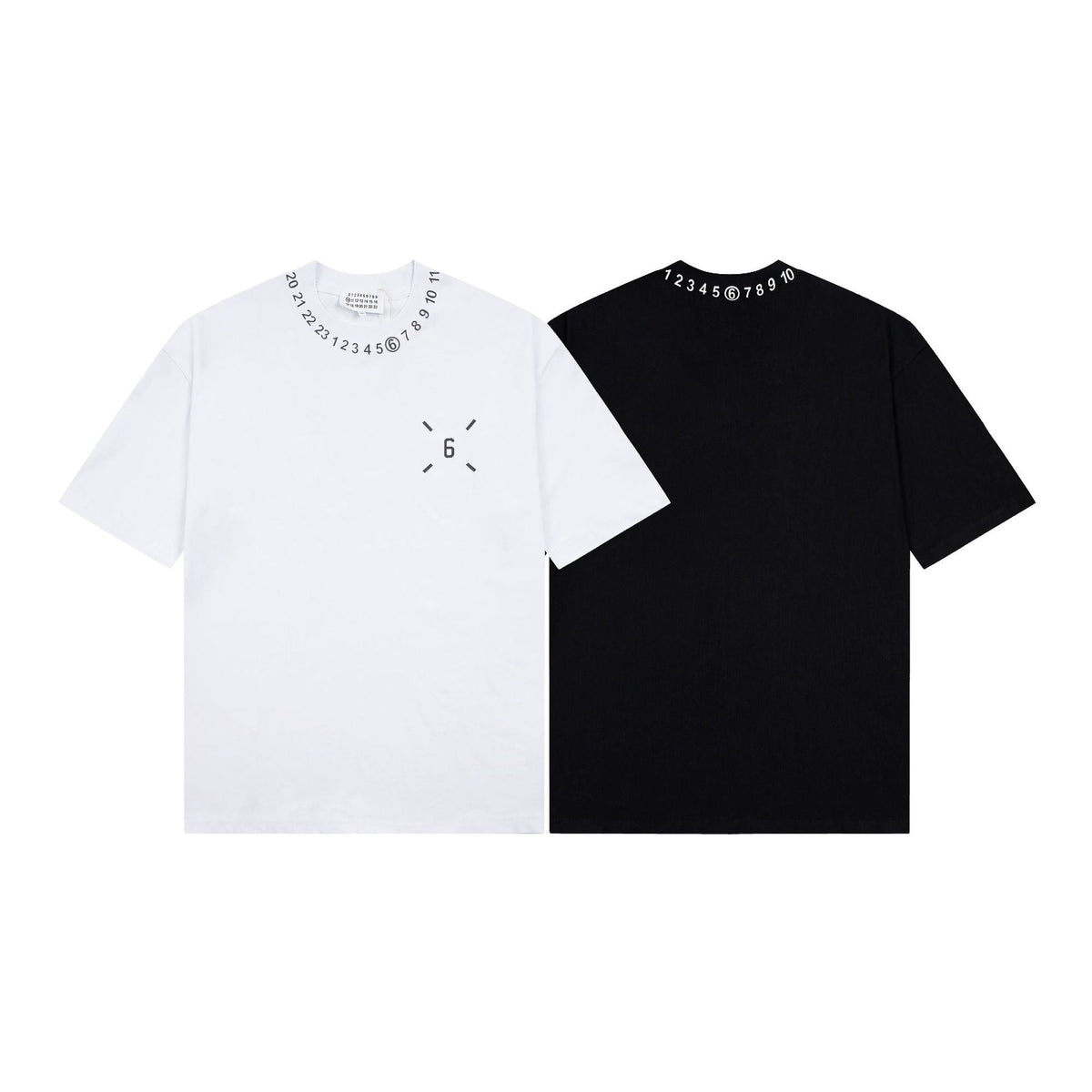 Maison Margiela T-shirt Crew Neck Loose Short Sleeve T-shirt