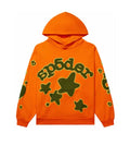 Sp5der Beluga Hoodie Orange/Green