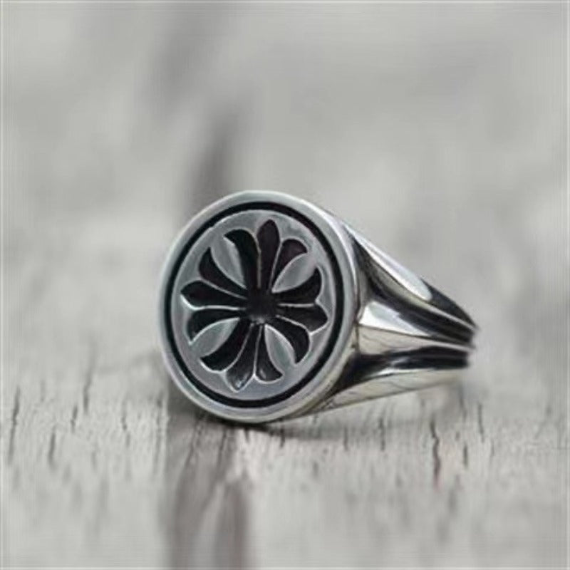 Chrome Heart Ring Hip Hop Ring